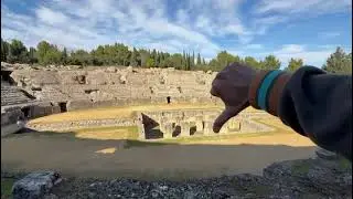 The Roman amphitheater of Italica in Seville holds a secret