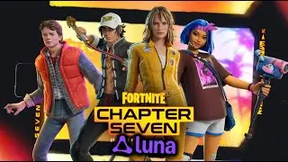 Fortnite | Amazon Luna Benchmark | Chapter 7 | Season 1 | Epic Settings + DLSS