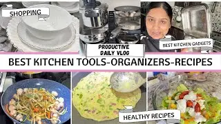 Canada Productive Vlog, Best Kitchen Tools & Organizers Which Change My Kitchen Life Healthy Recipes