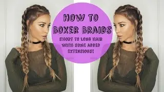 How to: Kylie Jenner/ Kardashian Inspired Boxer Braids