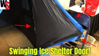 Solar Powered Thermal Ice Shelter From Endless Valley Outdoors Ice Fishing Shelter