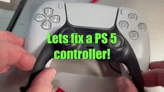 PS5 dualshock 5 cleaning and repair
