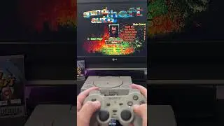 Playing GTA 1 on PS1 in 2025