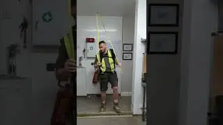 Partition wall with door 🔨 #builders #building #buildingconstruction #joinery #joiners #tdd