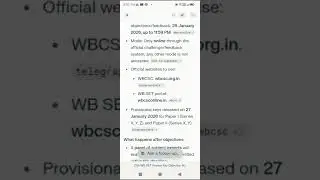 27th WB SET Answer Key Objection Window Closes Today - Check Result Release Details