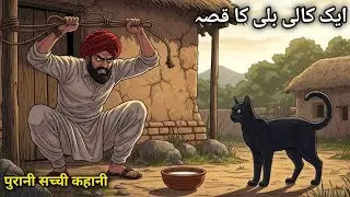 Urdu Islamic Kahani | Kali Billi ka Qissa | Ibratnaak Urdu Moral Story