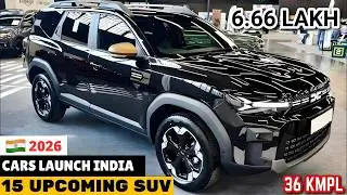 15 UPCOMING SUV CARS LAUNCH IN INDIA 2026 | UPCOMING 7 SEATER CARS IN INDIA 2026 | PRICE, REVIEW