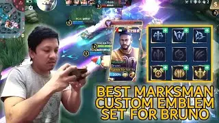 Best Marksman Custom Emblem Set For Bruno | Bruno Best Emblem Set | Bruno Marksman Emblem | Bruno ML