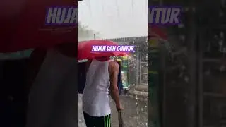 Hujan dan guntur #weather #rain #soundrain #guntur #hujan
