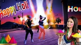 Happy holi special status free fire | free fire holi status | holi special editing free fire status