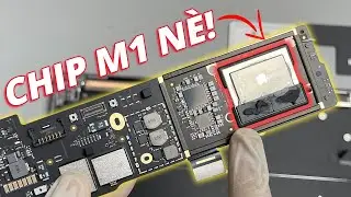 Tháo Tung Macbook Air M1 Đầu Tiên VN - Thực Hư Chip M1 Ra Sao| Macbook Air M1 Teardown
