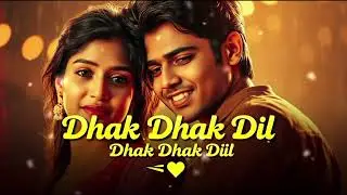 Dhak Dhak Dil Mera ❤️ | Romantic Hindi Song | 90s Bollywood Style | AI Original Song