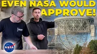 Посмотрите, как мы устанавливаем деревянные окна для банка Jodrell Bank!