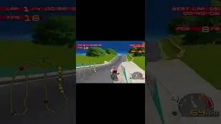 Moto Racer - PS1 - 1997 - DELPHINE SOFTWARE - RETRO GAMING!