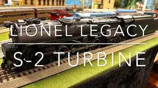 Lionel Legacy S2 Turbine 2531450 on the C&M O Scale Railroad 