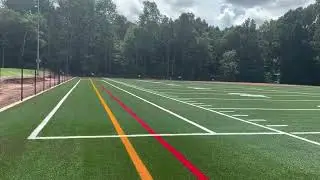 Building in Milton: Cox Road Athletic Complex Field Turfing