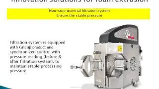 Total solution for PP foam extrusion line & products