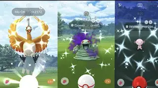 Shiny Pokemon compilation #1 | Pokemon GO [Shundo Grimer??]