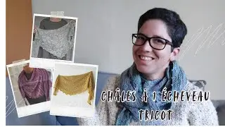 Inspiration tricot : châles à 1 écheveau #tricot