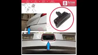 BDP1560 Tailgate Lock Release Button for Renault Megane Scenic 2 3 Clio 3 4 Captur Laguna 3 Twingo 2