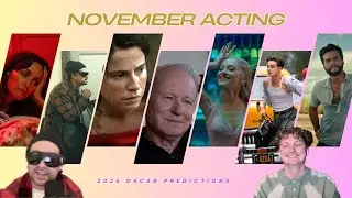 November 2025 Oscar Predictions - ACTING CATEGORIES