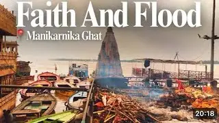 Aakash visits flooded Manikarnika Ghat in Varanasi - Ground Report