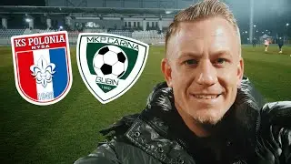 LIGOWIEC na zachodzie Polski! POLONIA NYSA - CARINA GUBIN VLOG KULISY MIASTO STADION GIĘTA GOLE