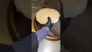 How Naan Bread is made from Saffron Flavors of India in Las Vegas Indian Food Garlic Curry