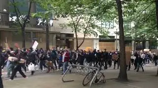 Protest in Seattle DownTown 06/02/2020