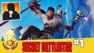 Secret Week 1 Battle Star Location Guide in Fortnite // FREE Battle Pass Tier in Season 7