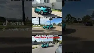 Manuel rivera 11/ as&iacute; qued&oacute; el nuevo spec del lamborghini av&iacute;o #manuelrivera11 #automobile