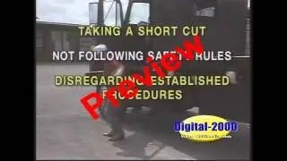 Unsafe Acts Safety Training from SafetyVideos.com