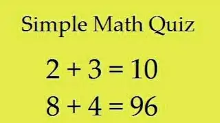 Simple maths quiz 💯💯💯