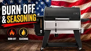Burn off/in and Seasoning of the Camp Chef Woodwind Pro 36 | Just the facts