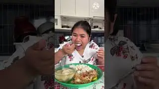 ส้มตำจ้า❗️ซดน้ำต้มไก่ร้อนๆ แซบตัก