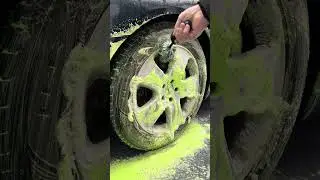 Vieze Mercedes velgen&hellip; diep gereinigd #satisfying #asmr #autowassen #velgenreiniging #cardetailing