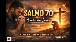SALMO 70 🙏 | Apresúrate, Señor | Clamor de Ayuda y Esperanza | Música Cristiana