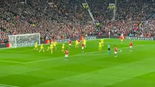 Alex Telles goal vs Villarreal | Manchester United vs Villarreal 2-1