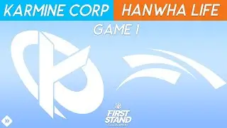 KC vs HLE Game 1 Highlights | First Stand 2025 Group Stage | Karmine Corp vs Hanwha Life G1