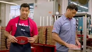Super Bowl 53 Commercial at the Wilson Football Factory