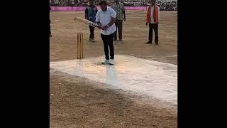 Sundargarh MLA Jogesh Kumar Singh at Sarangijharia Cricket Tournament 🏏🏏🏏🏏