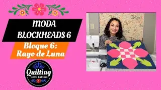 C&oacute;mo Coser el Bloque 6 de Blockheads 6 🧵 | Tutorial en Espa&ntilde;ol
