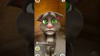 When Tom looks at you like that... 😢💔 #TalkingTom