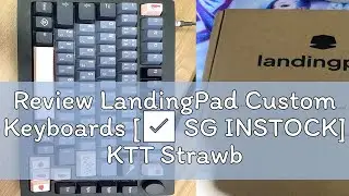Review LandingPad Custom Keyboards [✅ SG INSTOCK] KTT Strawberry 5 pin switch LUBE & FILM AVAILABLE