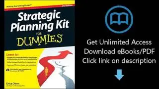 Download Strategic Planning Kit For Dummies PDF