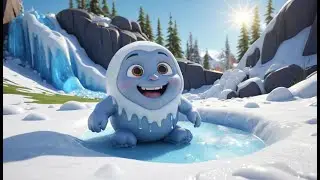 Minecraft Baby Snow Golem Melted in the Sun | Nursery Rhymes for Kids Songs Fun