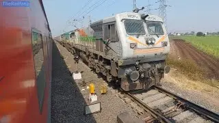 RARE! Celebrity Special Twin EMDs &ndash; Captain Laxmi Sehgal & Mahendra Nath Mulla | Bikaner&ndash;Miraj Exp
