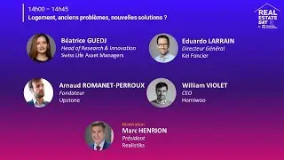 Real Estate Day | Logement, anciens problèmes, nouvelles solutions