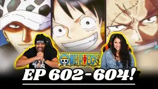 Luffy Law Smoker Alliance 🔥 😳😳 One Piece Reaction Episode 602 603 604 | Op Reaction