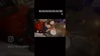 Teaching you a variation of Bonham triplets #drums #musician #drummer #drummerlife #drummethod